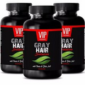 Catalase - GRAY HAIR SOLUTION. DIETARY SUPPLEMENT - Gray away - 3 Bottles