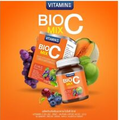 BioC Mix Vitamin C B1 B2 Zinc Q10 Antioxidant Bright Skin Immune Brain 30 Tablet