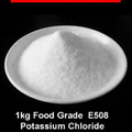1kg  KCl - Food Grade Potassium Chloride  Powder  , salt substitute - Vegan,