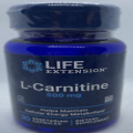 Life Extension L-Carnitine [Helps Maintain Cellular Energy] 500mg, 30 capsules