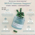 MONAT Immune Support VEGAN Monat Wellness NEW Vitamins Minerals Herbal Adaptogen