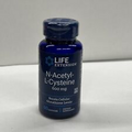 Life Extension Non-GMO N-Acetyl-L-Cysteine NAC 600mg 60 Caps.