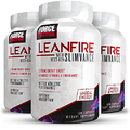 FORCE FACTOR LeanFire with Next-Gen SLIMVANCE, 3-Pack, Advanced Energy Pills with B Vitamins and Caffeine to Boost Metabolism, Enhance Focus, and Improve Workout & Fitness Performance, 360 Capsules