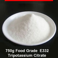 750g   Food Grade Tripotassium Citrate E332  known as Potassium Citrate