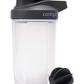 Contigo Shake & Go Fit Protein Shaker Bottle with Mixer Ball, Large BPA Free Drinking Flask, Ideal for Protein or Nutrition Shakes and Smoothies, Black, 590 ml