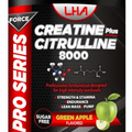 Essential Alternatives Pro Series Force Creatine + Citruline 8000. Strenght & Stamina, Endurance, Lean Mass, Pump. Apple Flavor 400g