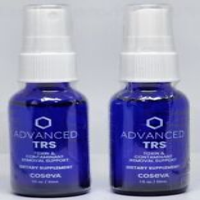 (2 Pack) Coseva Advanced TRS Toxin & Contaminant Removal System 28ml New Sealed