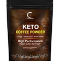 GreenPeople Keto Instant Coffee Powder 7oz