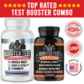 Angry Supplements Monster Testosterone Booster + Monster Test Nitric Oxide 2pk