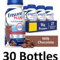 30 PACK - Ensure Plus Nutrition Shake 8 fl. oz. Milk Chocolate - Fresh Stock!