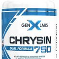 GenXLabs Chrysin 750 60 caps Test Booster
