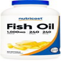 Nutricost High Quality Fish Oil 1000mg (560mg of Omega-3), 240 Softgels
