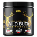 WILD BUCK Ultra Focus Advanced Pre Workout with L-Arginine L-Citrulline Creatine