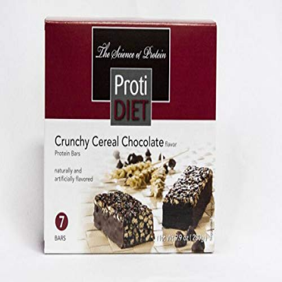 Ideal Protein Compatible ProtiDiet High Protein Crunchy Cereal Chocolate Bars