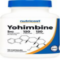 Nutricost Yohimbine HCl 5mg, 120 Capsules - Extra Strength