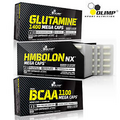 OLIMP Glutamine + HMBOLON + BCAA 90/180 Caps- HMB Branched Chain Amino Acids