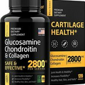 Glucosamine Chondroitin Triple Strength | Joint Health & Support Supplement f