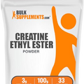 BULKSUPPLEMENTS.COM Creatine Ethyl Ester HCl Powder - Creatine Powder - Pure Creatine Supplement - Creatine Pre Workout Powder - Creatine Nutritional Supplements (100 Grams - 3.5 oz)