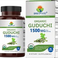 Brieofood Organic Guduchi 1500mg 90 Veggie Tablets