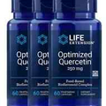 Life Extension Optimized Quercetin 250 Mg, 60 Vegetarian Capsules ( 3 Bottles )