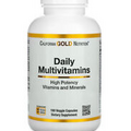 Daily Multivitamins California Gold Nutrition 60 Veggie Capsules Sealed