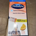 Pedialyte Electrolyte Powder, Electrolyte Drink, Orange, Powder Sticks, .6 2024
