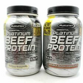 MuscleTech Platinum 100% Beef Protein, Ultra-Pure Hydrolyzed Beef Isolate 3lbs