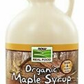 NOW Foods - Grade A Certified Organic Maple Syrup Light - 32 oz.