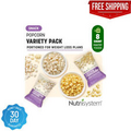 Nutrisystem Popcorn Variety Pack (8 Ct Pack) - Delicious, Diet Friendly Snacks