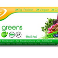 Organic Food Bar - Active Greens Protein Bars, USDA Organic Protein Bar with Superfood Blend (Pack of 12, 2.4 Ounce)