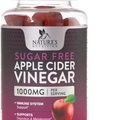Nature's Nutrition Apple Vinegar Gummy for Weight Loss 1000mg - Vegan Apple Cider Vinegar Gummies for Detox & Cleanse, ACV Supplement Pills, Vitamin B12, Beetroot & Pomegranate, Non-GMO - 60 Gummies