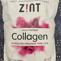 Z!Nt - Grass-Fed Beef Collagen Hydrolyzed Collagen Types I & III - 10 oz (283 g)