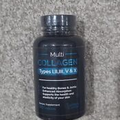 Multi Collagen Pills Types I, II, III, V & X for Hair Skin Nails Bones & Joints