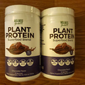 2 PACK PLANT PROTEIN SUPERFOOD BLEND CHOCOLATE FLAVOR 15 SERVINGS EACH