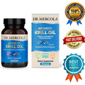 Dr. Mercola Liposomal Antarctic Krill Oil More Omega-3 EPA and DHA 60Cps