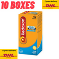 10 x New BAYER REDOXON DOUBLE ACTION CHEWABLE VITAMIN C & ZINC 60 TABS -Fast DHL
