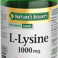 Nature's Bounty L-Lysine - 1000 mg - 60 Tablets