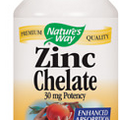 Nature's Way Zinc Chelate Capsules, 100 Ct