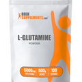 BulkSupplements.com L-Glutamine Powder - Glutamine Supplement, L-Glutamine 5000mg, L Glutamine Powder - Unflavored & Gluten Free, 5000mg per Serving, 500g (1.1 lbs) (Pack of 1)