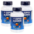 3 x NuHealth Super Albumin 100 Tablets Fresh Made In USA Global Shipping SAFE