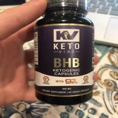 Keto Vida BHB Ketogenic 60 Capsules 800 mg Weight Loss Pills Exogenous Salts