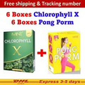 12X Mine Chlorophyll X & Mine Pong Porm Weight Loss Control 5 Sachet DHL express