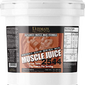 Ultimate Nutrition Muscle Juice 2544, Lean Muscle Mass Classic Gainer, Weight Gain Drink Mix, Blend of Whey Protein Concentrate, Whey Protein Isolate, Casein and Egg Whites, 10.45 Pounds, Chocolate