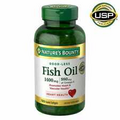 Nature's Bounty Fish Oil 1400 mg., 130 Coated Softgels 980 mg of Omega-3