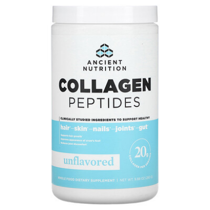 Ancient Nutrition, Collagen Peptides, Unflavored, 9.88 oz (280 g)