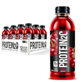 Protein2o 15g Whey Protein Isolate Infused Water, Ready To Drink, Sugar Free, Gluten Free, Lactose Free, No Artificial Sweeteners, Wild Cherry, 16.9 Fl Oz (Pack of 12)