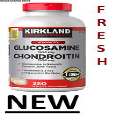 Kirkland Signature ,Glucosamine , Chondroitin, 280 Tablets Exp.03/25