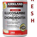 Kirkland Signature ,Glucosamine , Chondroitin, 280 Tablets Exp.03/25