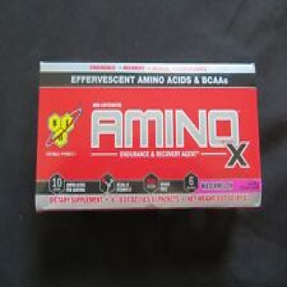 BSN Non-Caffeinated AminoX Endurance & Recovery Agent Watermelon 3 Oz 6 Servings