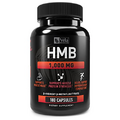 Véla HMB (Hydroxymethylbutyrate) Capsules 1,000 mg | | B-Hydroxy & B-Methyburate | Supports Muscle Mass, Muscle Protein Synthesis* | Support Improved Body Composition |180 Capsules